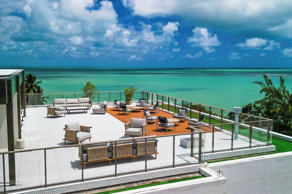 Oceana Atlantico Hotel - ז'ואאו פסואה - מרפסת