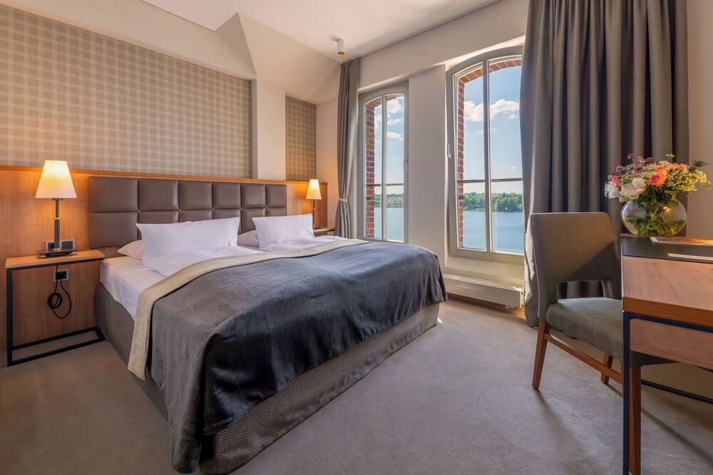 Hotel Speicher am Ziegelsee - Schwerin - חדר שינה