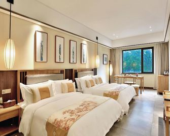 Hangzhou Shusheng Longjing Hotel - Hangzhou - Bedroom