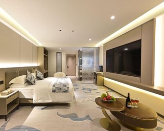 Yuncai Smart Hotel (Qujing Agricultural School Branch) - Qujing - Bedroom