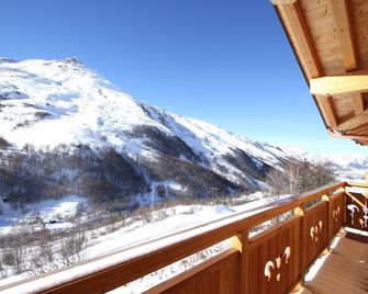 Chalet Privé, proche de la Navette - Les Ménuires - Balcon