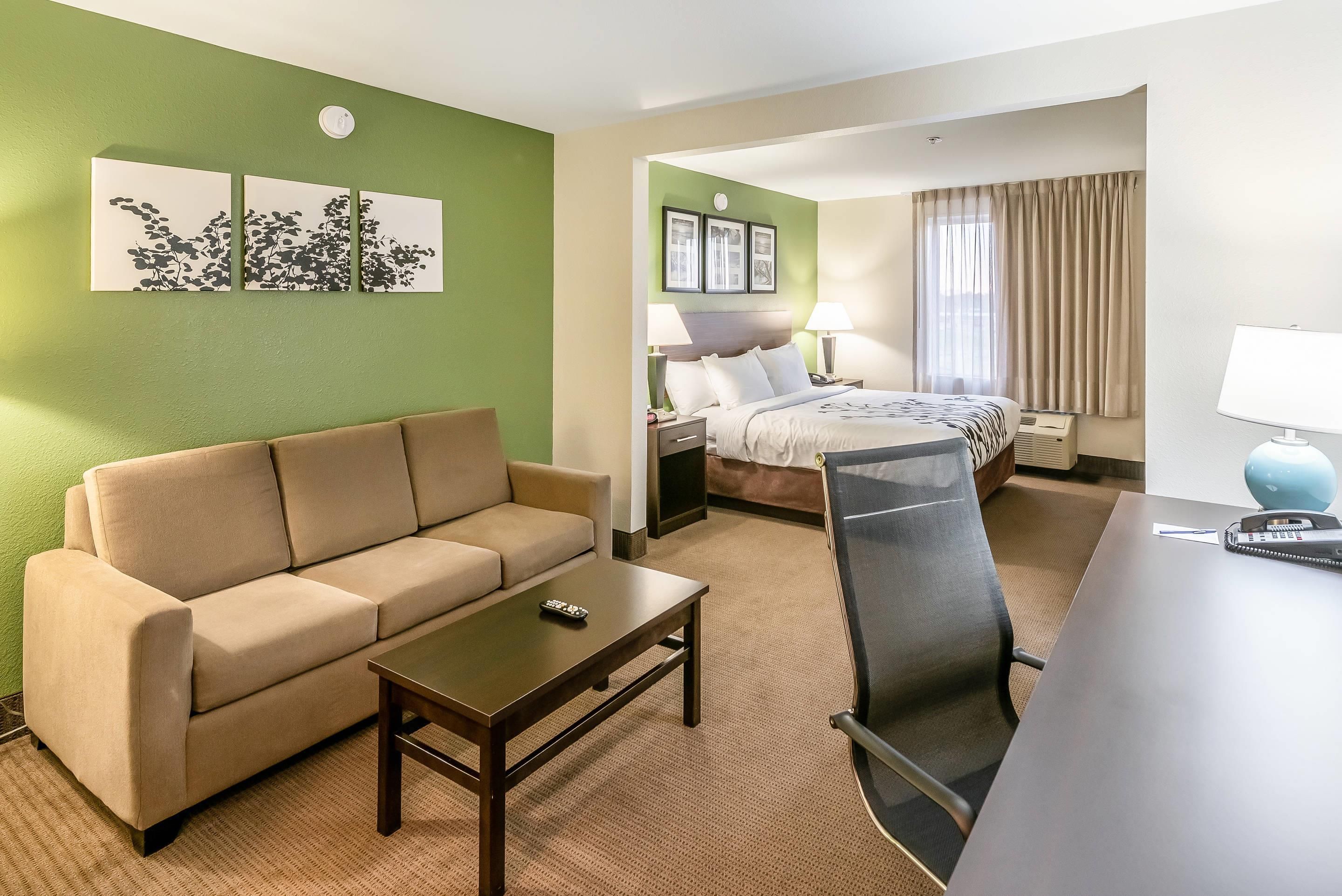 Sleep Inn and Suites Ruston Near University - Ruston - Camera da letto