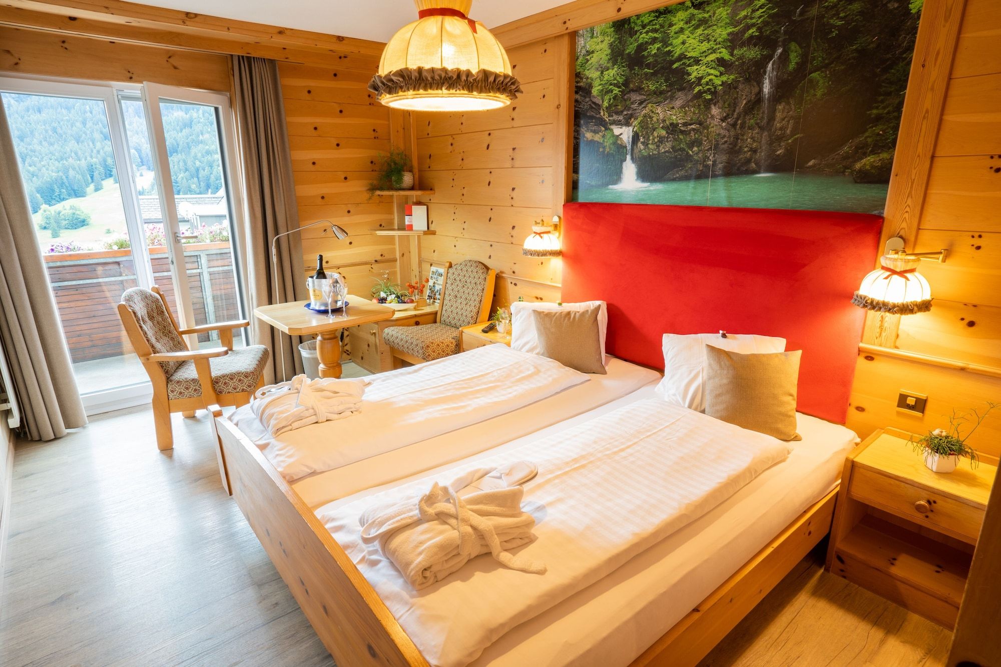 Hotel Sonne - Wildhaus - Camera da letto
