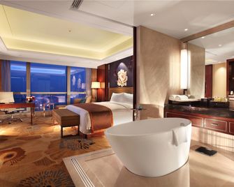 مينيون تشينجدو دونجدا هوتل - تشنغدو - غرفة نوم