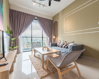 3br Family Suite Nr Sunway Velocity & Lrt Maluri - Kuala Lumpur - Sala de estar