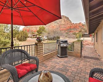 Walk to Trails Sedona Casita on Thunder Mountain - Sedona - Varanda