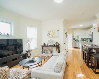 14a-Elegant, newly renovated apartment in Boston - Boston - Sala de estar