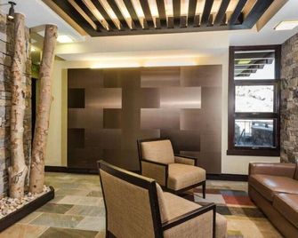 Luxury 3 Bedroom Slopeside Mountain Vacation Rental with Hot Tubs - Snowmass Village - Living room