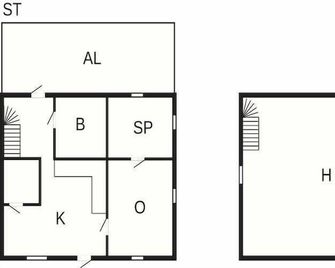4 person holiday home in Fjällbacka-By Traum - Fjällbacka - Plattegrond