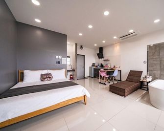 Namhae Morakano Pension - Namhae - Bedroom