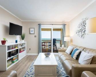 Oceanfront Condo with Stunning Views and Great Location - Kill Devil Hills - Living room