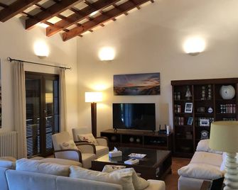 Villa con piscina Cala Morell - Cala Morell - Sala de estar