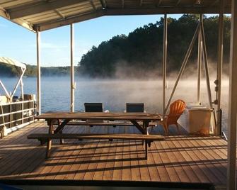 Lake views galore from balconies right on the lake and drought-proof deep water - Dawsonville
