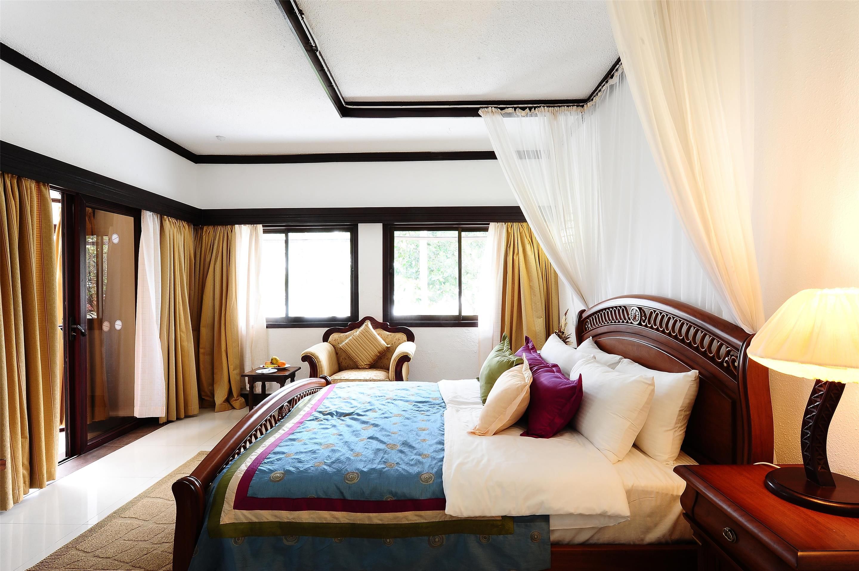 كوكوا لاكشري ريزورت، نيالي - مومباسا - غرفة نوم