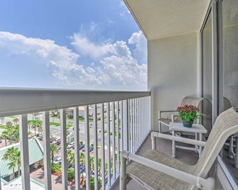 Daytona Beachfront Condo with Ocean View - Daytona Beach - Balkon