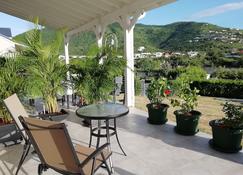 Lovely room in a nice villa with a big garden, close to Friars bay beach - Grand-Case - Uteplats