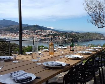 Villa, exceptional setting and view, Cap Bear - Port-Vendres - Restaurant
