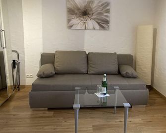 Double room comfortably furnished with own bathroom - Kelberg - Living room