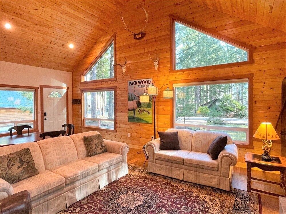 Elk House - Packwood - Sala de estar