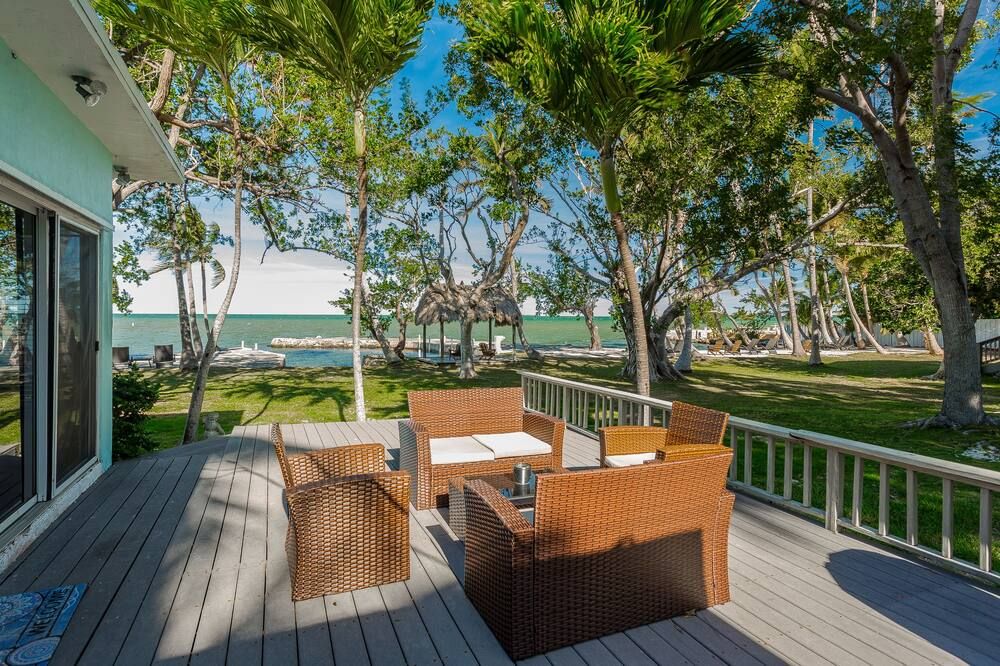 Patio view of 3 Bedroom Private Oceanfront House - Sol