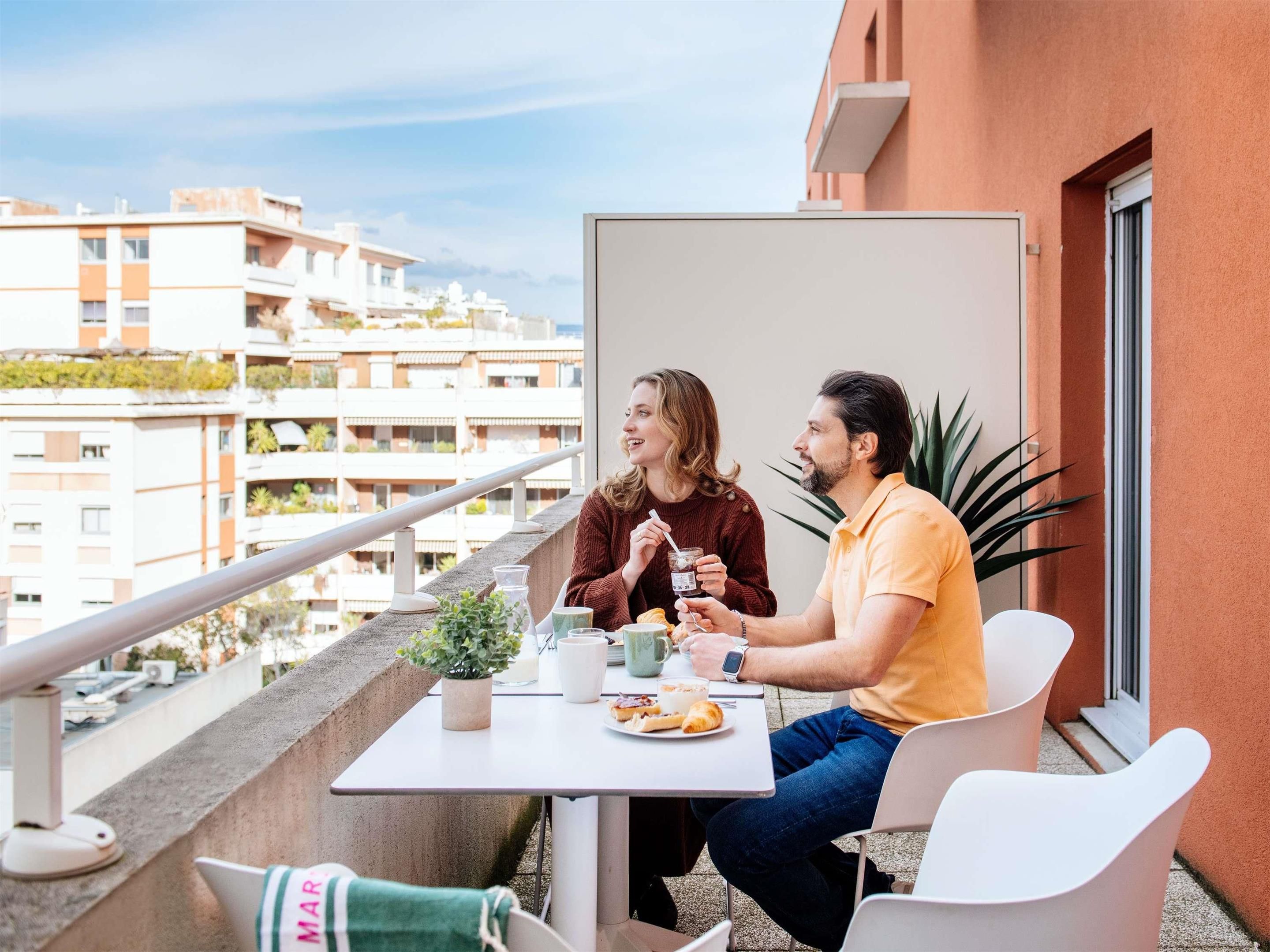 Aparthotel Adagio Access Marseille Prado Perier - מרסיי - מרפסת