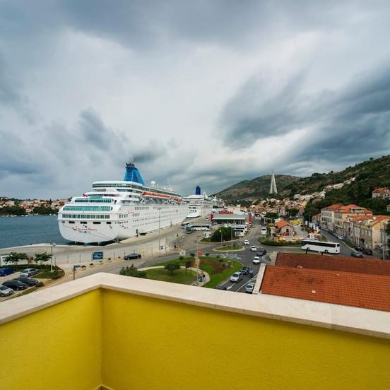 Balcony view of Hostel Sol