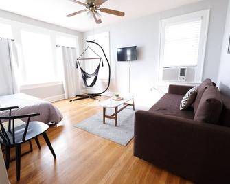 Global Cup Boho Studio + City Retreat - Dallas - Sala de estar