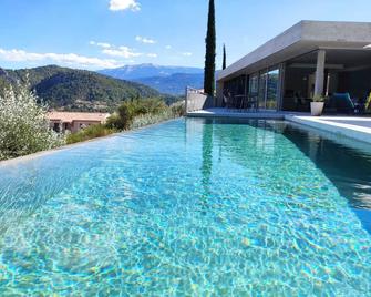 Contemporary bed and breakfast in the Baronnies Provençales - Buis-les-Baronnies - Piscina
