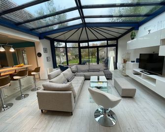 Balaena - maison avec jardin proche plage - Luc-sur-Mer - Wohnzimmer