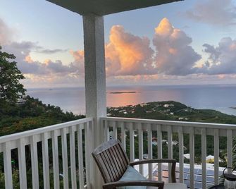 Gorgeous Ocean Views; Near 3 Beaches; Pet-Friendly; Free Wifi, Parking, Laundry - Saint Thomas Island - Balcony