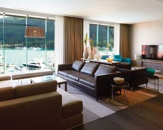 Eden Bleu Hotel - Roche Caiman - Wohnzimmer