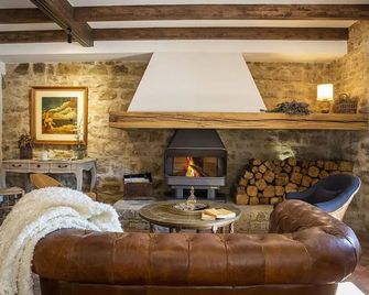 Mas El Barber (Adults only) - Les Preses - Living room