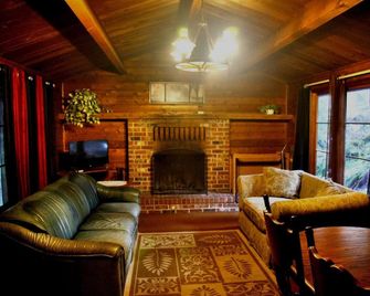 Cedar at Rainier Lodge (0.4 m from Mt.Rainier) - Ashford - Living room