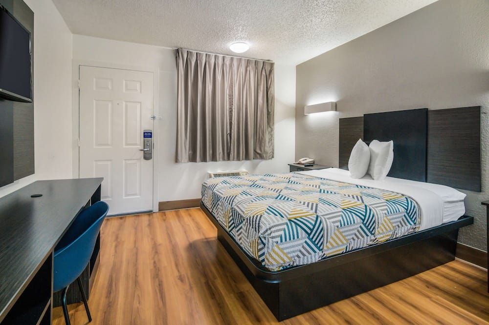Motel 6-Irving, Tx - Dallas - אירווינג - חדר שינה