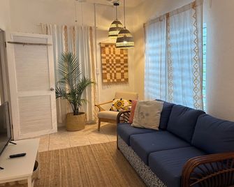 Pirate's Cove STJ ️15 minute walk to town and newly remodeled king 1 bdrm, AC - Cruz Bay - Sala de estar