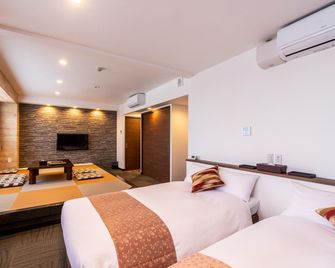 Shin Maebashi Terminal Hotel - Maebashi - Bedroom