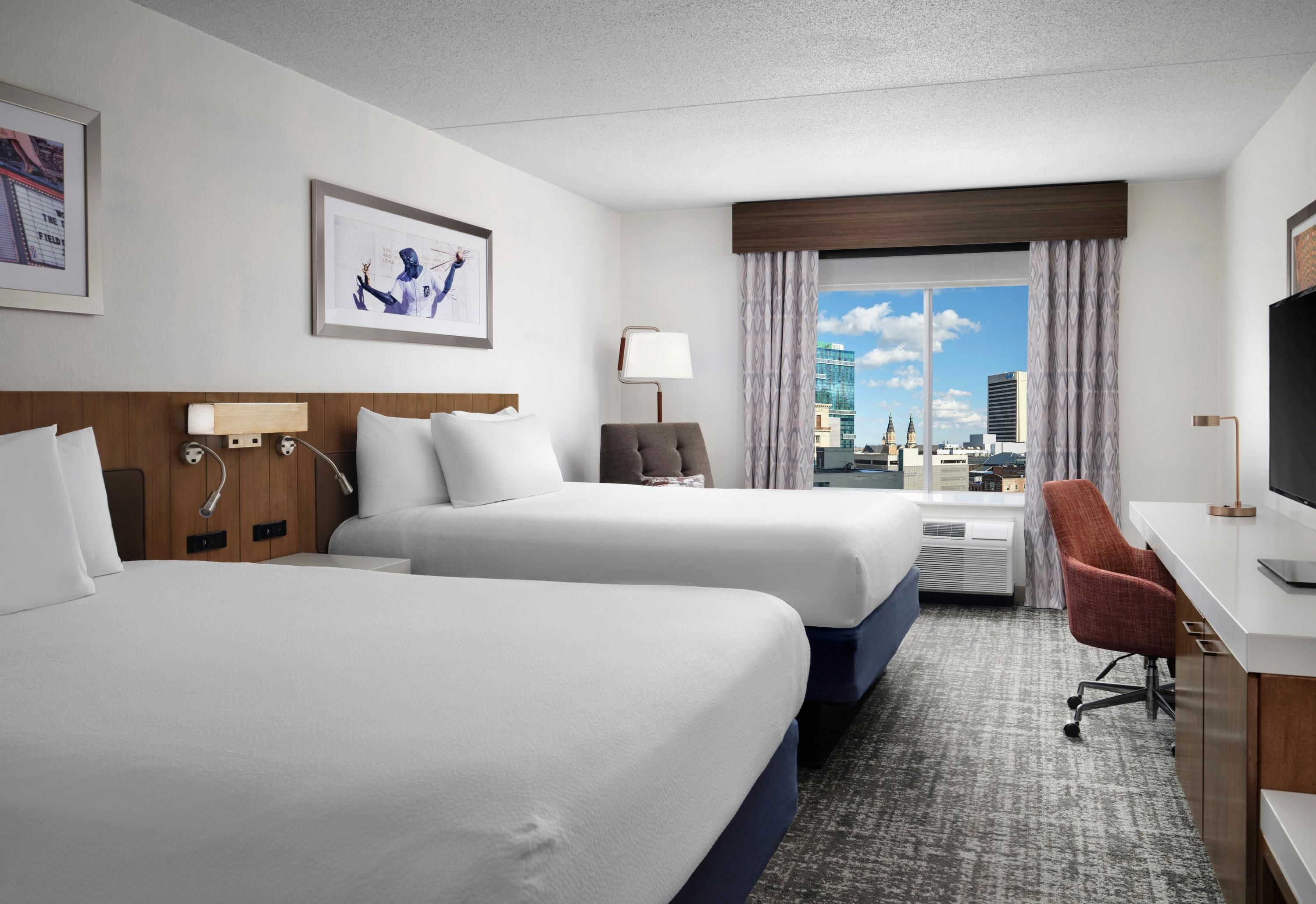 Hilton Garden Inn Detroit Downtown - Detroit - Habitación