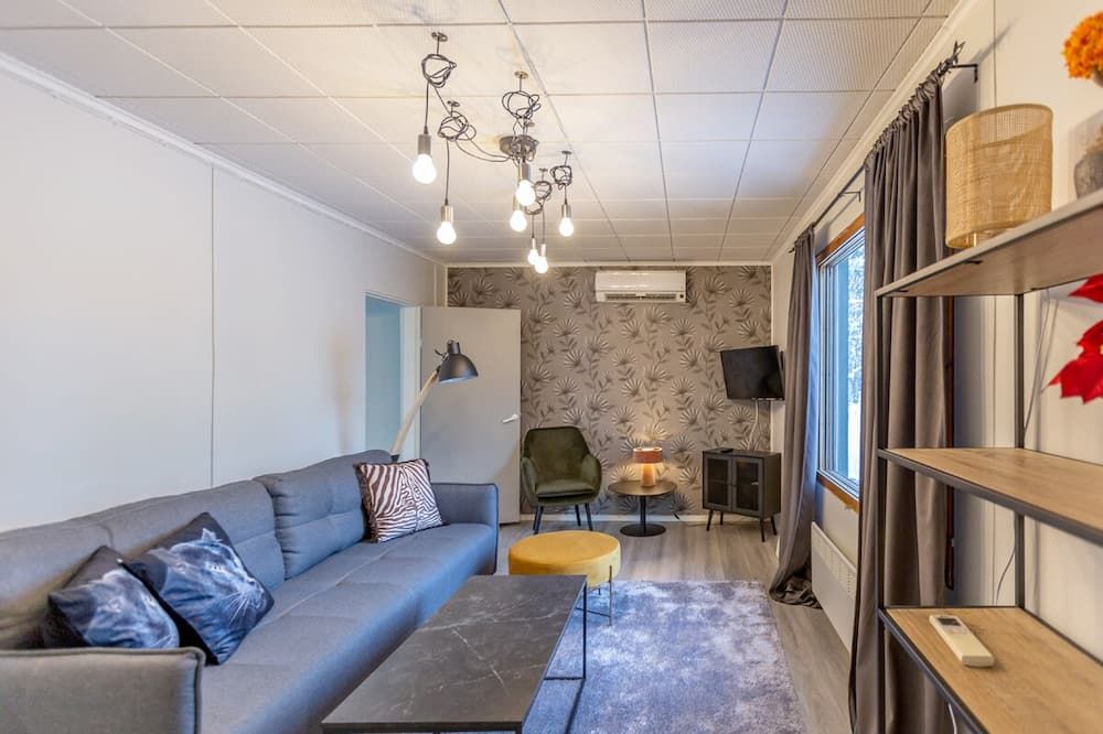 Kuukkeli Ivalo Arctic House - Ivalo - Obývací pokoj