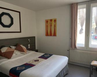 Hotel Restaurant Vuillot - Dommartin-lès-Cuiseaux - Bedroom