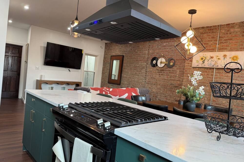 3-bedroom apartment in wonderful Brooklyn, close to train - Brooklyn - Cuisine