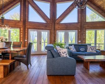 Spa - Absolute comfort - Chalet l'escapade Cordelia - Nominingue - Huiskamer