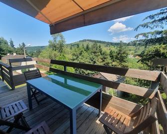 Mountain Chalet Between Lozere And Ardeche For 8 People - La Bastide-Puylaurent - Balcón