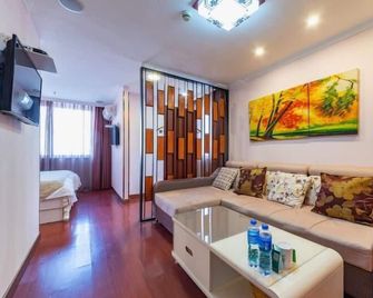 Greentree Inn Jiangsu Yancheng Dafeng Huanghainorth Road Changxins) Road Business Hotel - Yancheng - Sala de estar