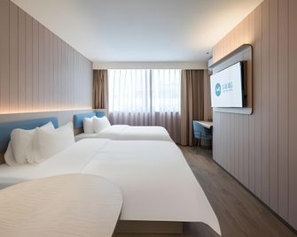 Hanting Hotel Yangzhou Wenchangge Shouxihu Road - Yangzhou - Bedroom