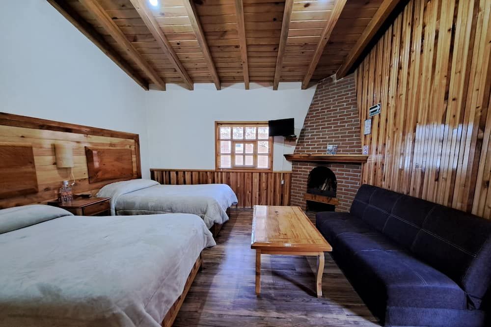 Cabañas Rancho el Mayab - Zacatlan - Спальня