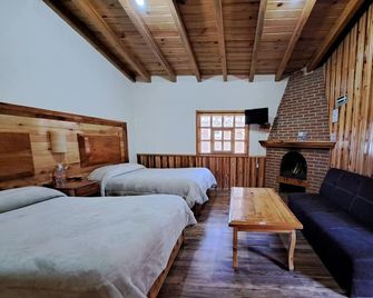 Cabañas Rancho el Mayab - Zacatlan - Спальня