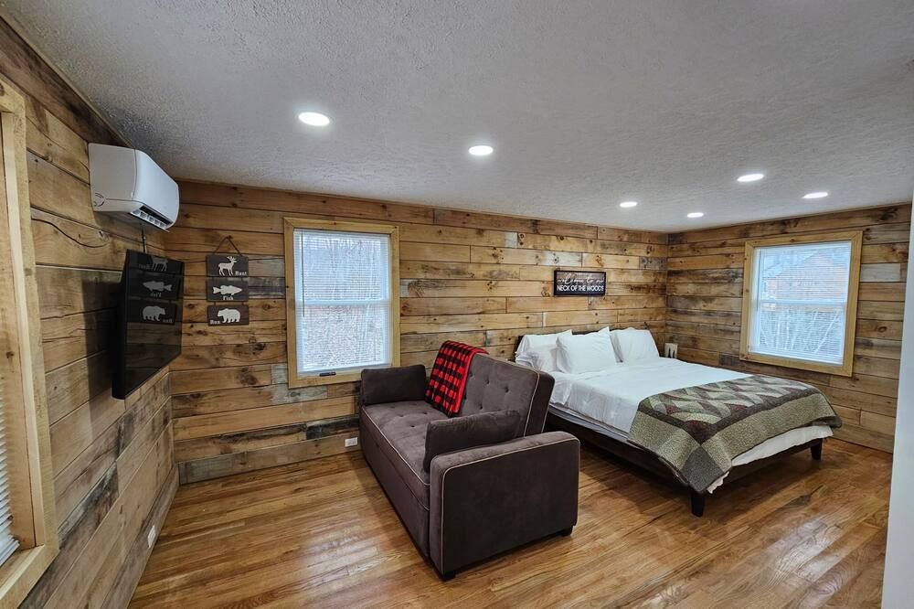 Lake View Cabin - Princeton - Ložnice