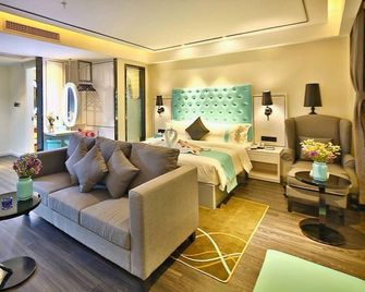Xana Hotelle Qingdao Heilongjiang Middle Road Dongfangcheng - Qingdao - Yatak Odası