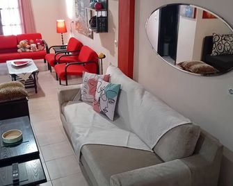 Maisonette Maria-for tranquility - Sykia - Living room