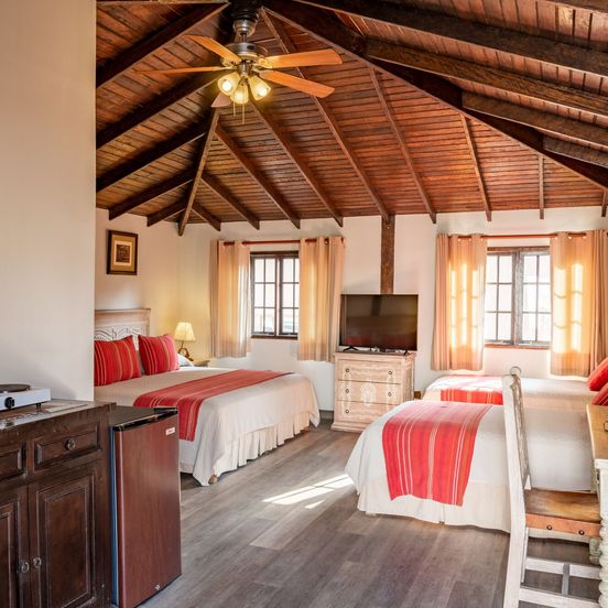 Bedroom view of Hotel Antigua Miraflores